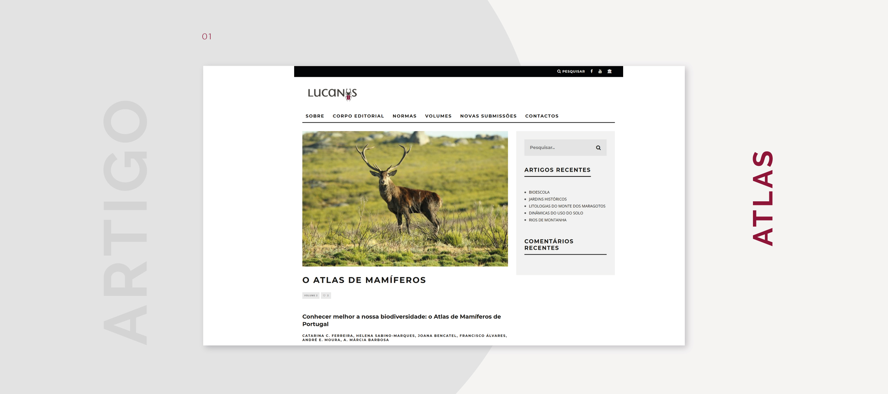 Lucanus Website - atlas